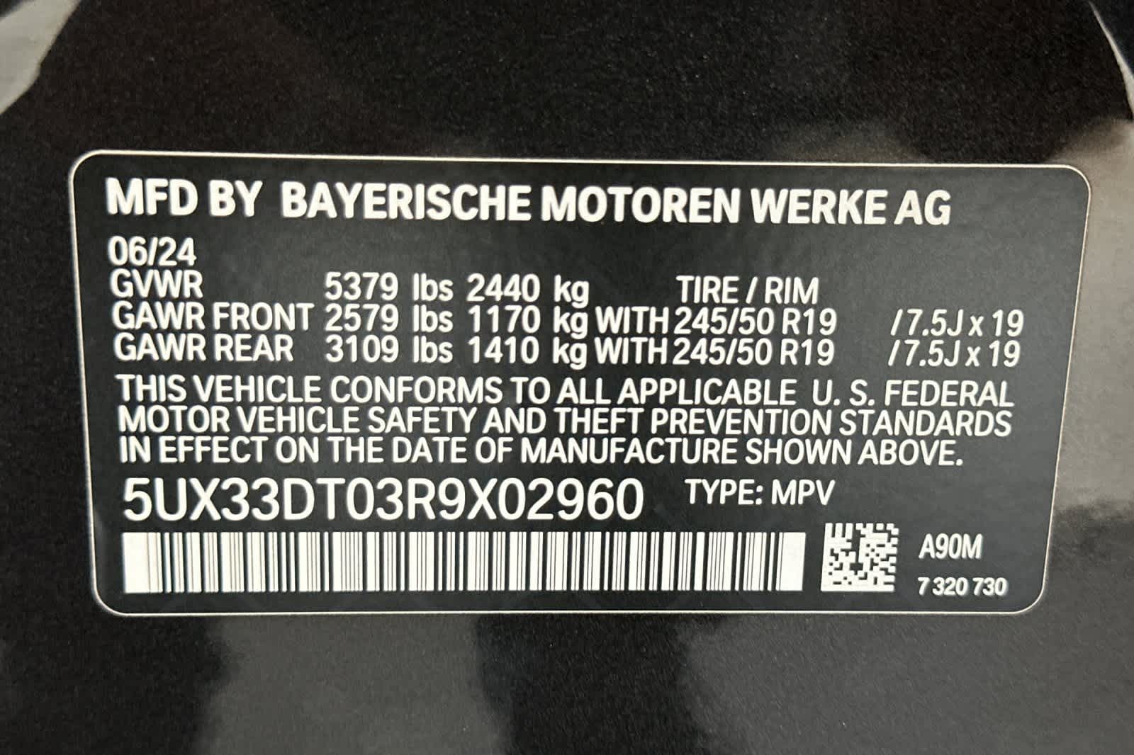 2024 BMW X4 xDrive30i 30