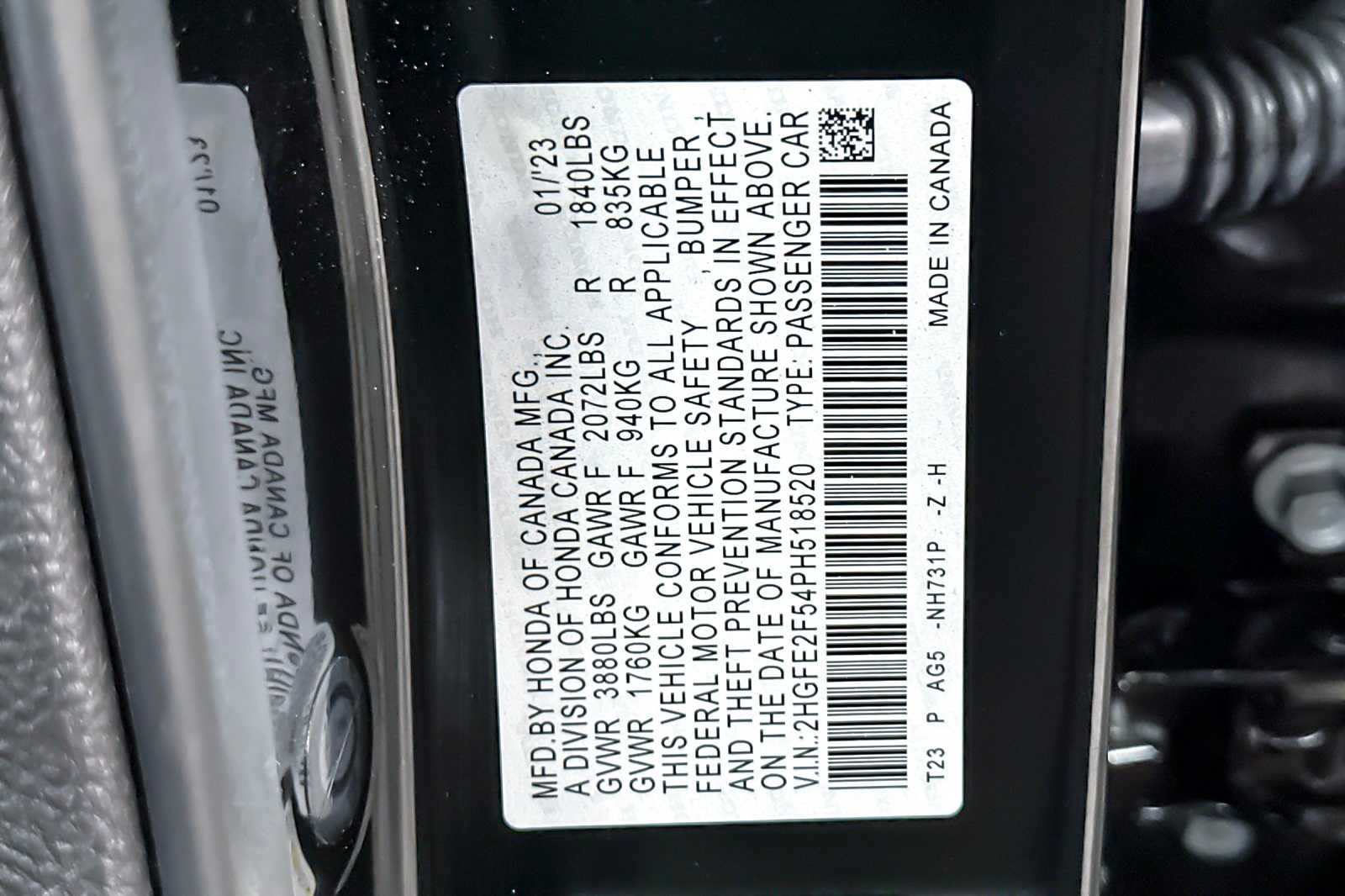 Thumbnail: 2023 Honda Civic - 27