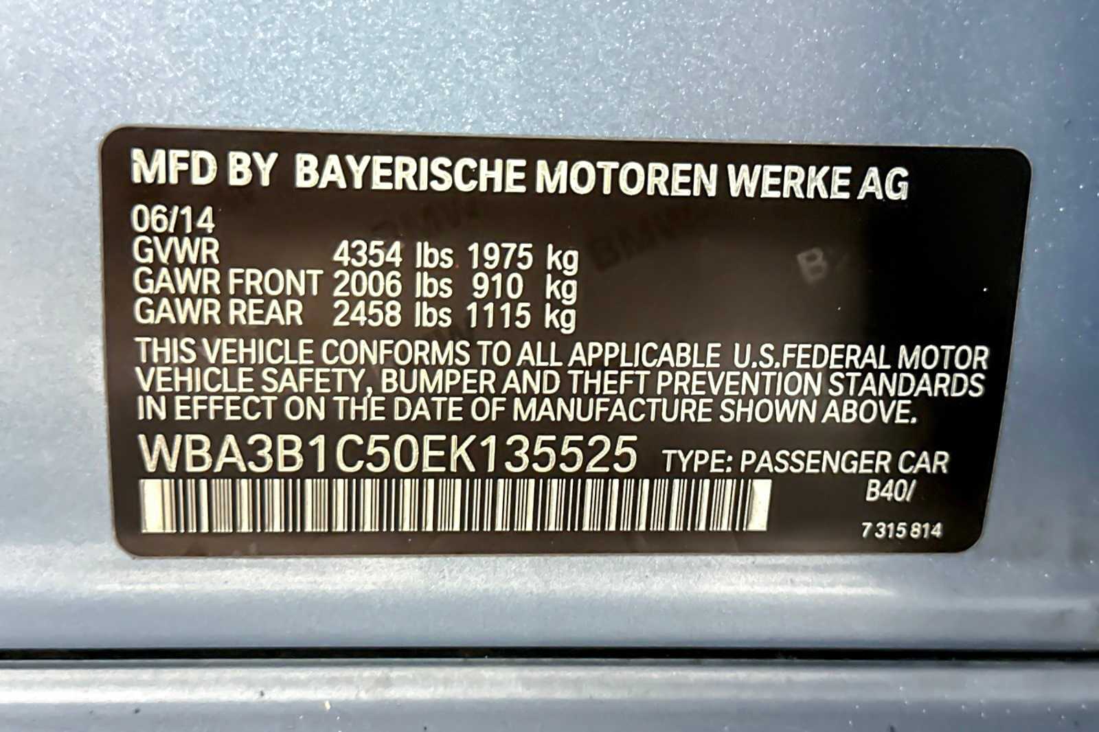 Thumbnail: 2014 BMW 3 Series - 27