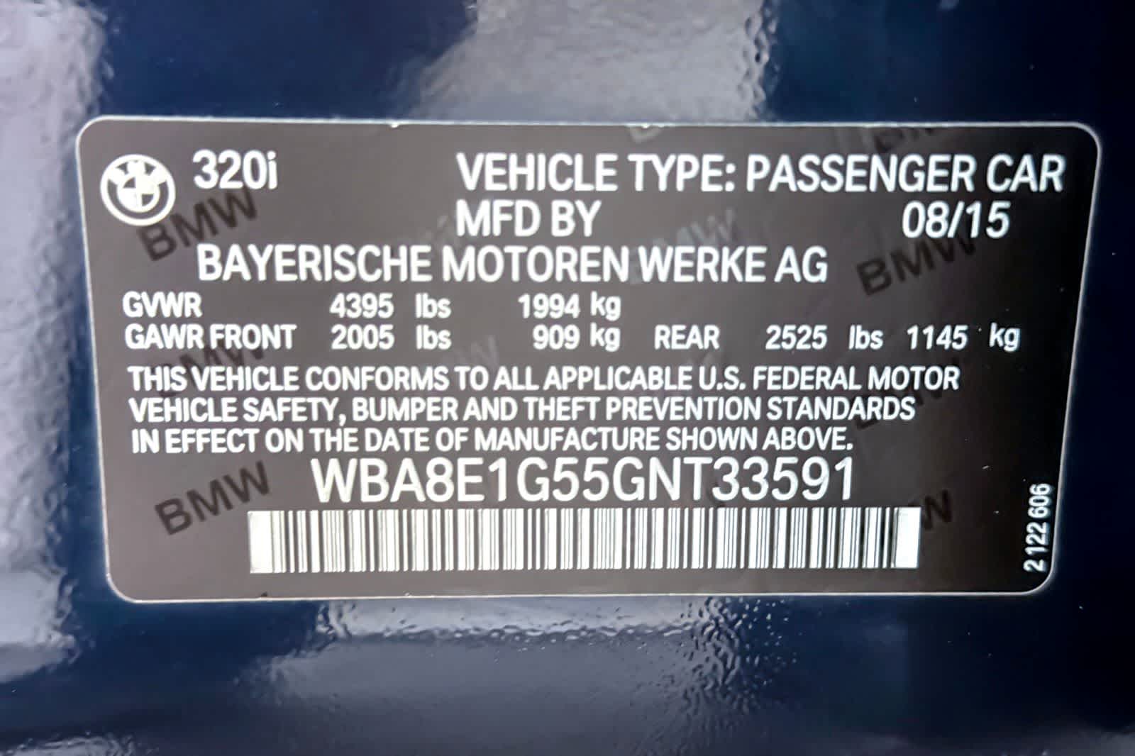Thumbnail: 2016 BMW 3 Series - 26