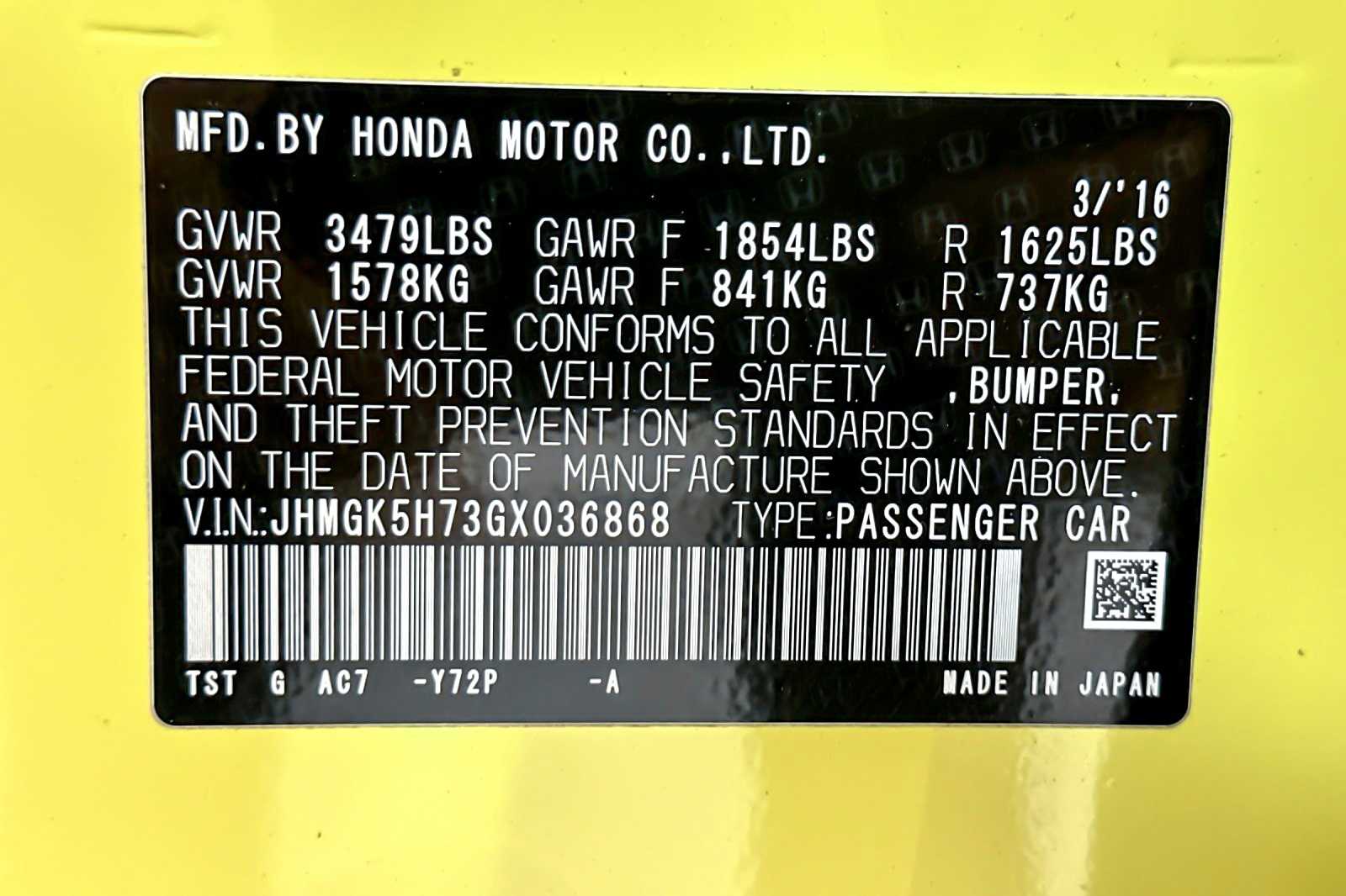 Thumbnail: 2016 Honda Fit - 28