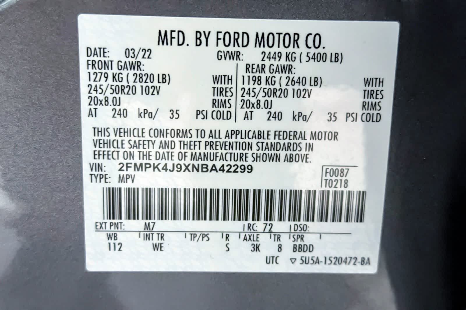Thumbnail: 2022 Ford Edge - 29