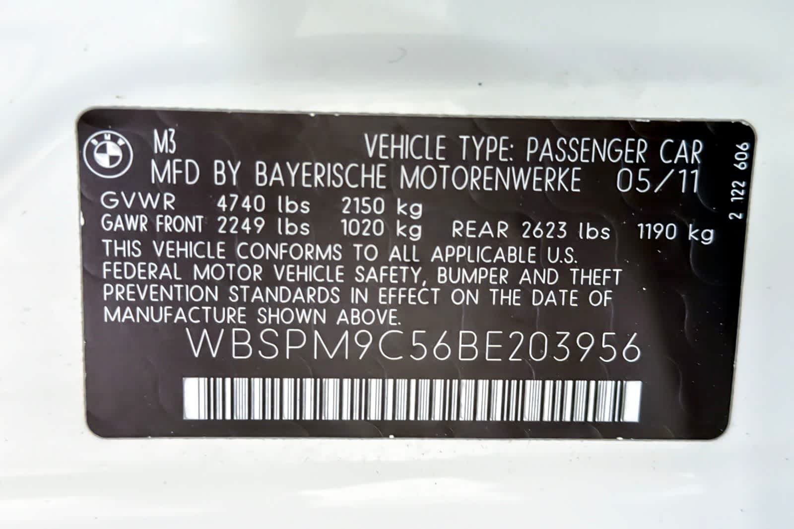 Thumbnail: 2011 BMW M3 - 27