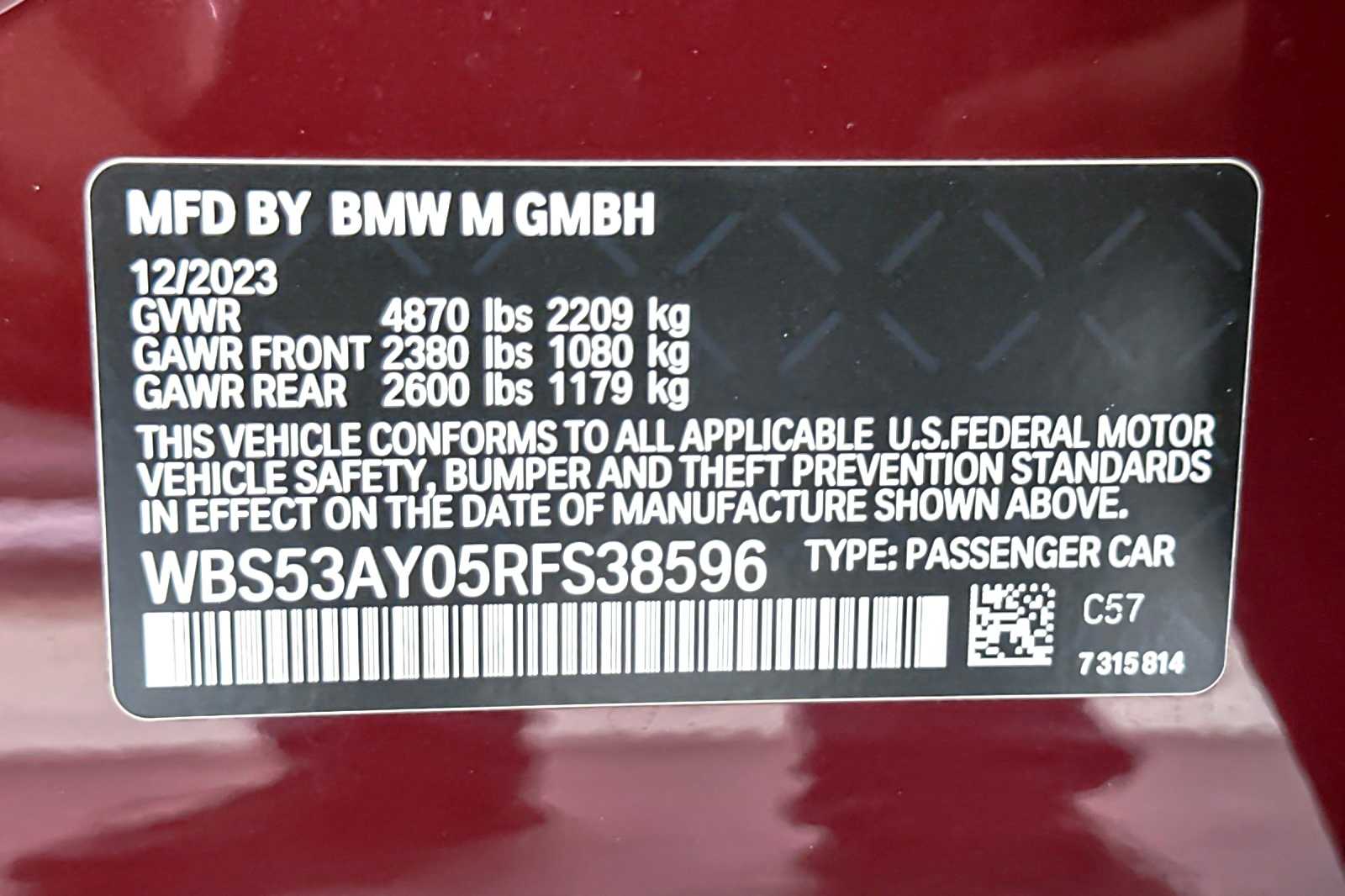2024 BMW M3 Base 28