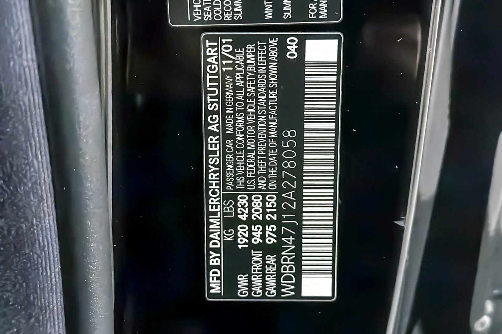 Thumbnail: 2002 Mercedes-Benz C-Class - 25