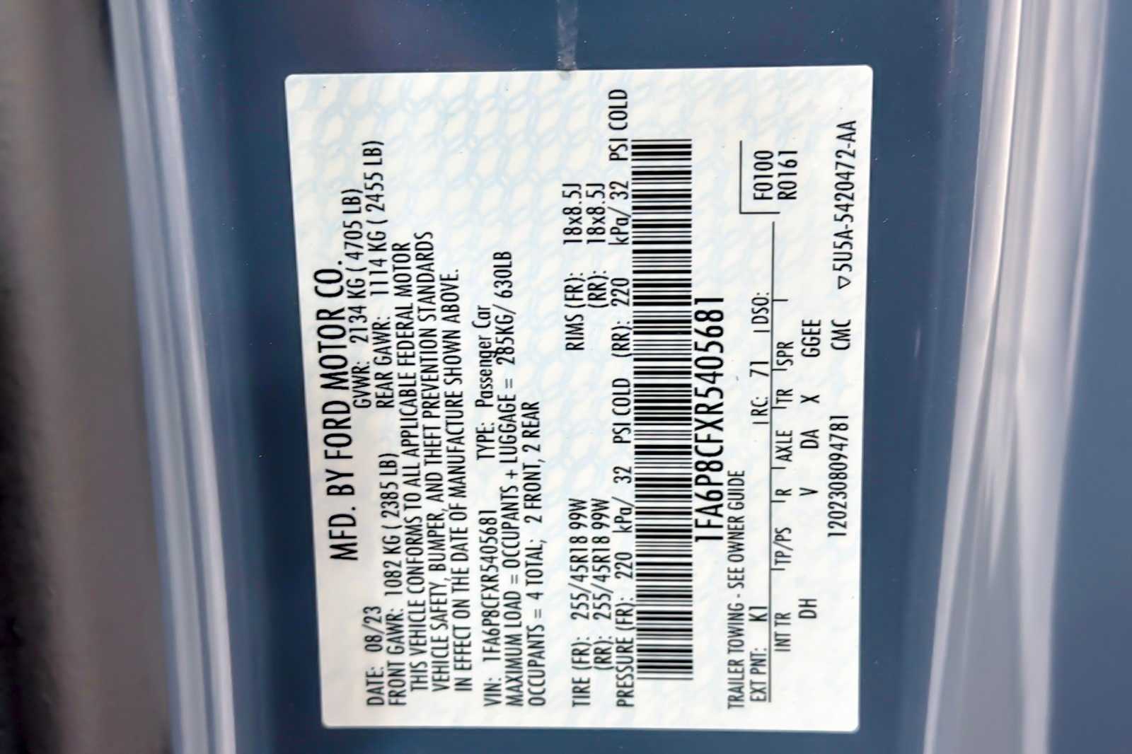 Thumbnail: 2024 Ford Mustang - 27