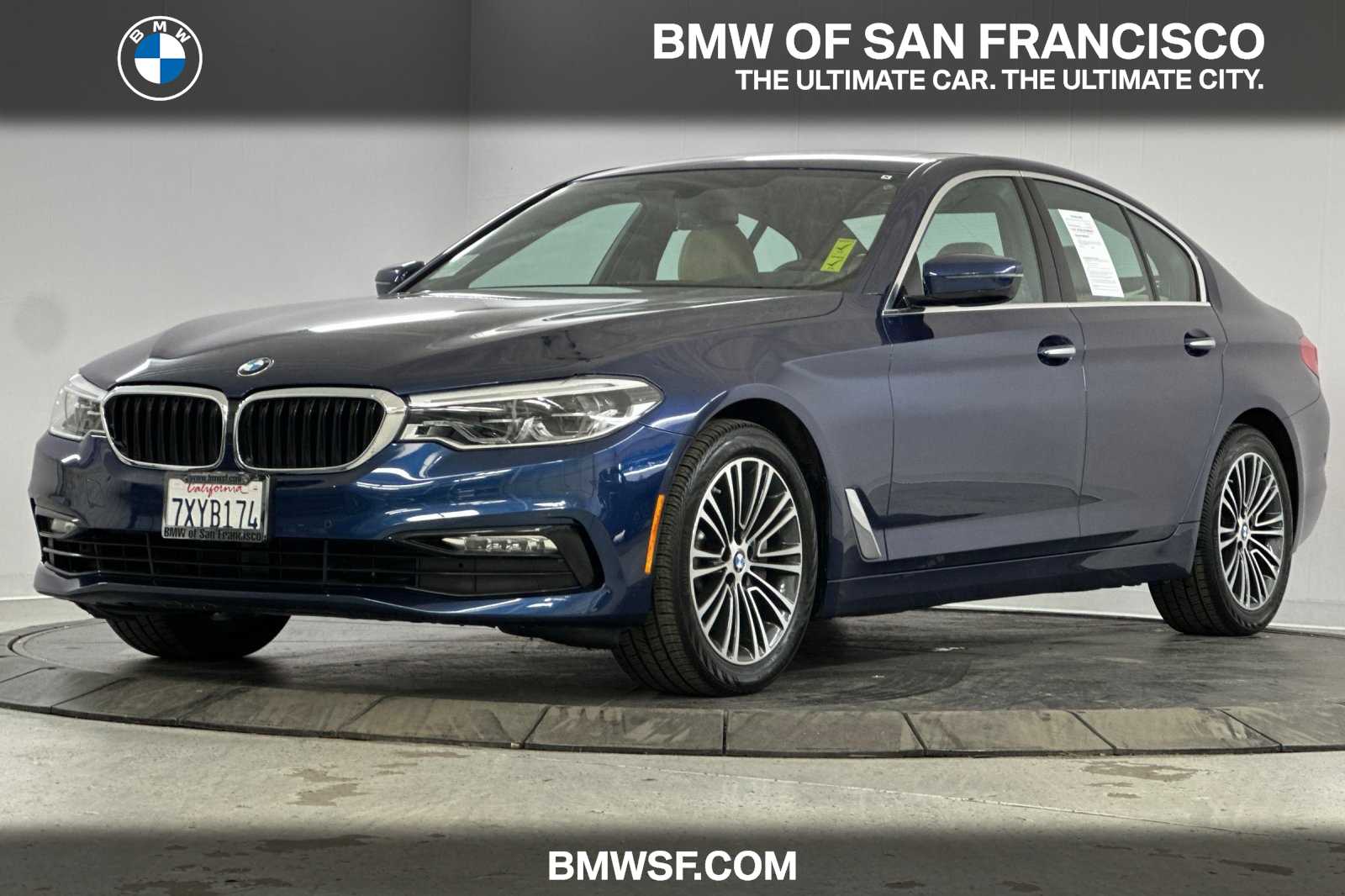 2017 BMW 5 Series 540i Hero Image