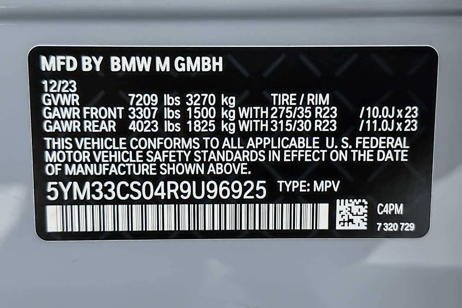 2024 BMW XM Label Red 27