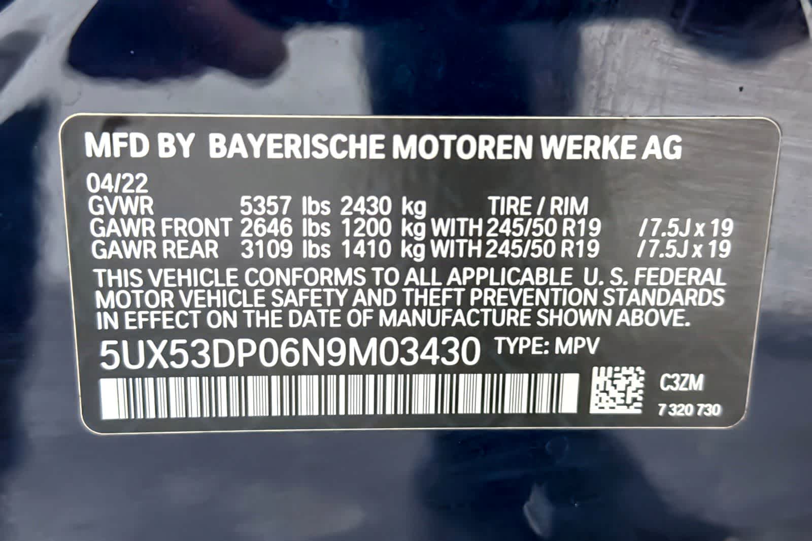 Thumbnail: 2022 BMW X3 - 30