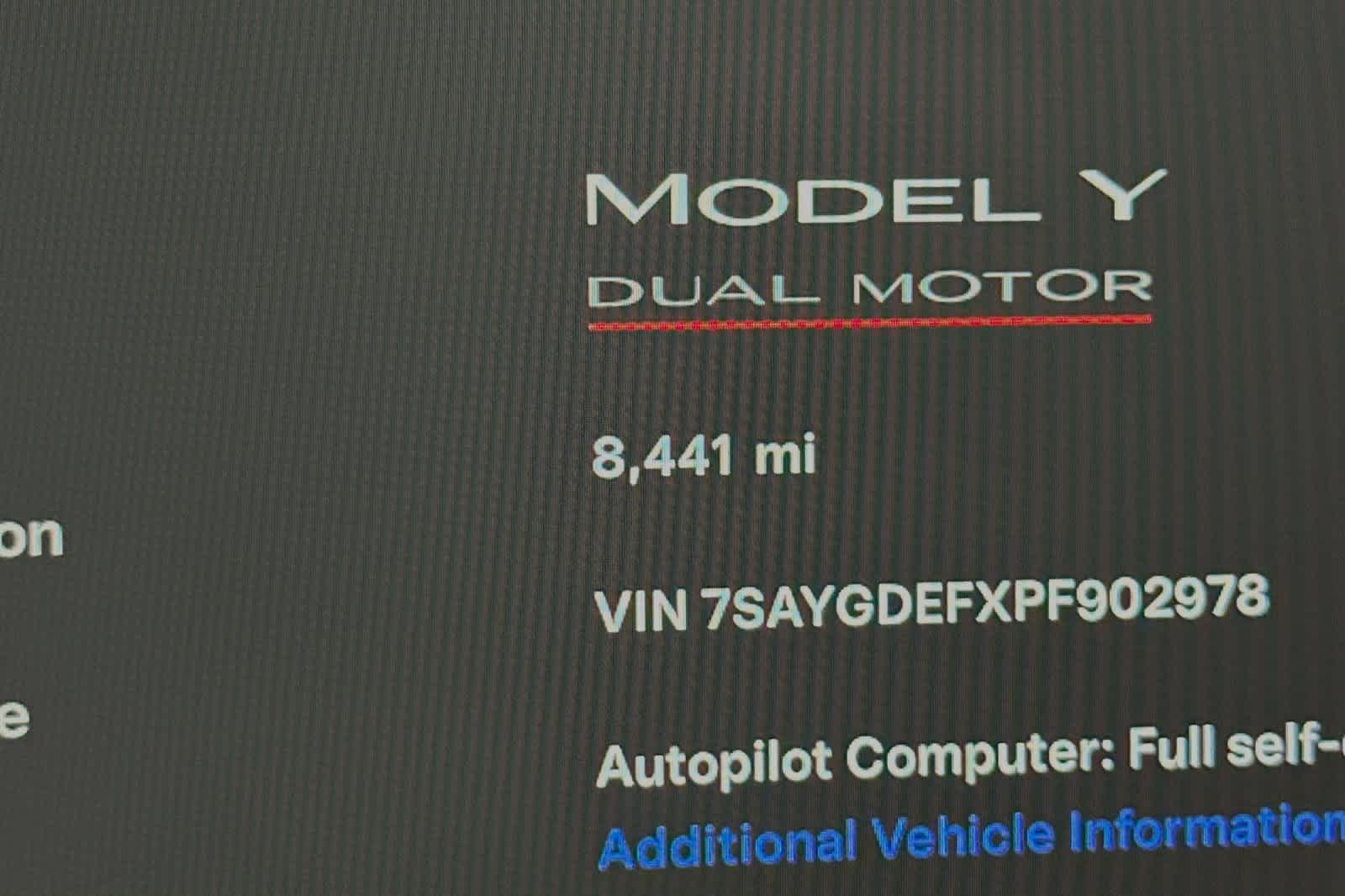 2023 Tesla Model Y Performance 25