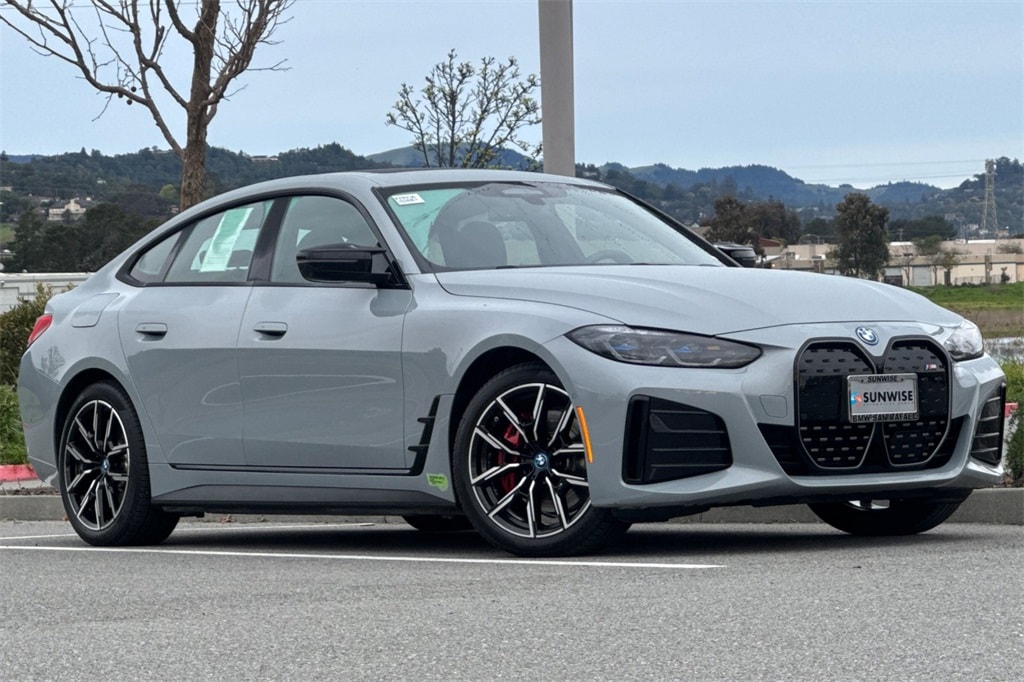 Certified 2023 BMW i4 M50 with VIN WBY33AW01PFP10936 for sale in San Rafael, CA
