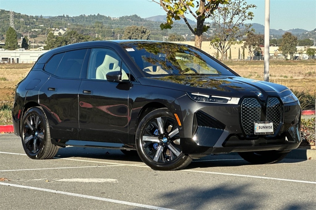 Used 2025 BMW iX 50 with VIN WB523CF00SCT24085 for sale in San Rafael, CA