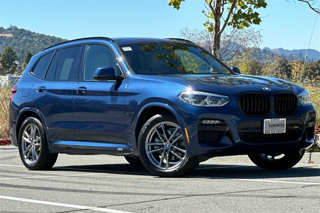 Certified 2021 BMW X3 30i with VIN 5UXTY5C08M9F98422 for sale in San Rafael, CA