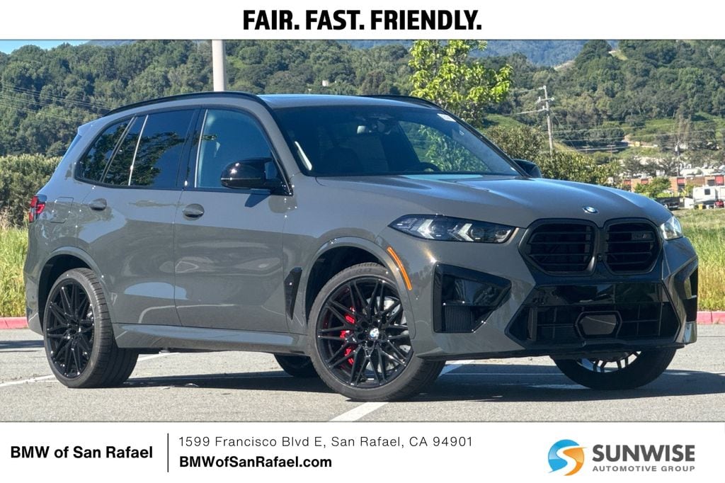 Gray (Dravit Grey Metallic) 2026 BMW X5 M Competition AWD SUV / Crossover All-Wheel Drive 8-Speed Automatic