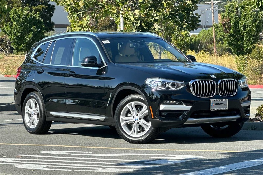 Certified 2021 BMW X3 30i with VIN 5UXTY5C06M9F37263 for sale in San Rafael, CA