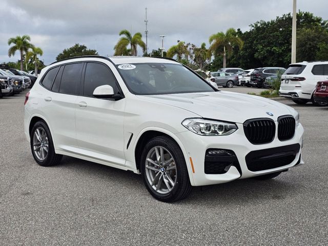 Certified 2021 BMW X3 30i with VIN 5UXTY5C03M9H55158 for sale in Sarasota, FL