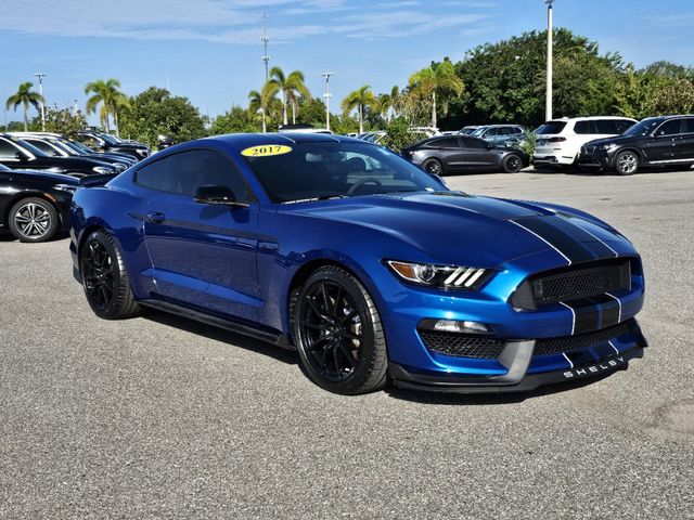 Used 2017 Ford Mustang Shelby GT350 with VIN 1FA6P8JZ2H5525115 for sale in Sarasota, FL