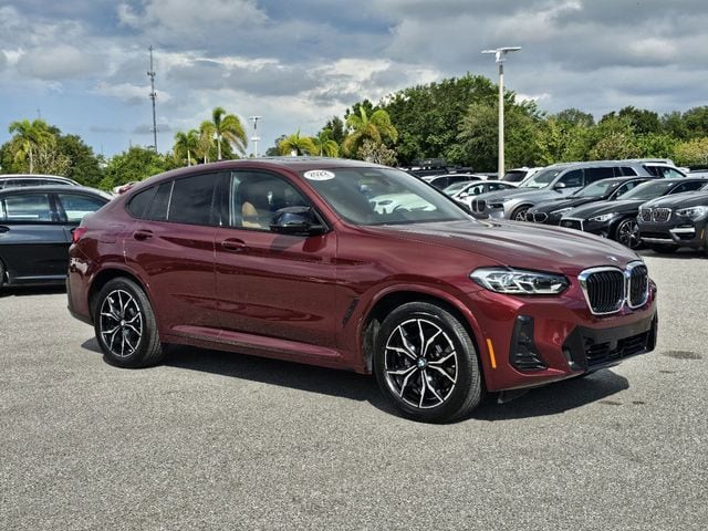 Certified 2022 BMW X4 M40i with VIN 5UX43DT07N9L40937 for sale in Sarasota, FL