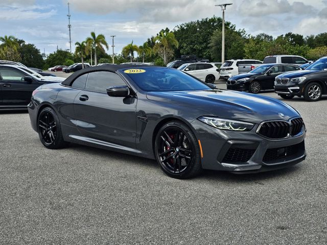 Used 2022 BMW M8 Convertible Base with VIN WBSDZ0C04NCH70240 for sale in Sarasota, FL