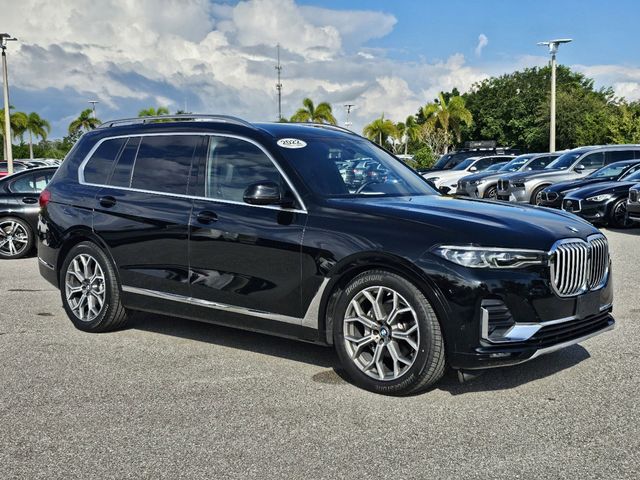 Certified 2022 BMW X7 40i with VIN 5UXCW2C07N9M46103 for sale in Sarasota, FL