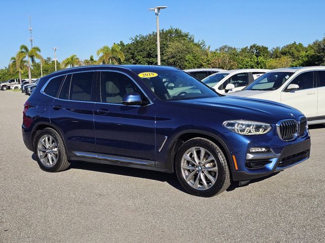 Used 2019 BMW X3 30i with VIN 5UXTR7C57KLF25854 for sale in Sarasota, FL