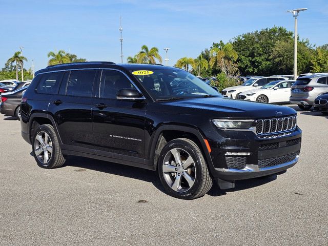 Used 2021 Jeep Grand Cherokee L Limited with VIN 1C4RJKBG8M8104706 for sale in Sarasota, FL