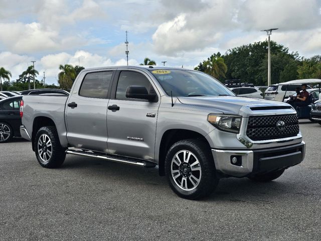 Used 2018 Toyota Tundra SR5 with VIN 5TFDW5F11JX733485 for sale in Sarasota, FL