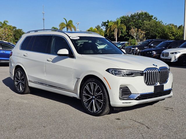 Certified 2021 BMW X7 40i with VIN 5UXCW2C05M9G78636 for sale in Sarasota, FL