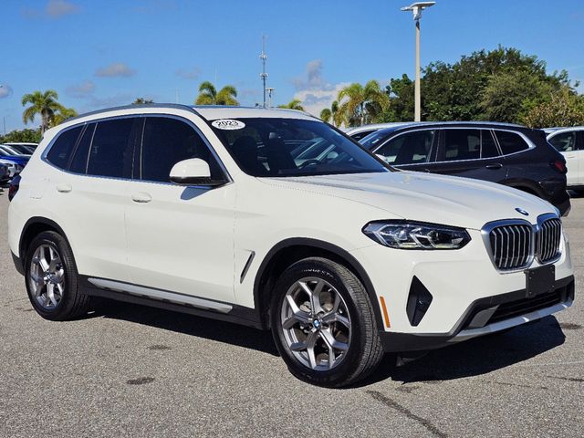 Certified 2023 BMW X3 30i with VIN 5UX43DP07P9T10561 for sale in Sarasota, FL