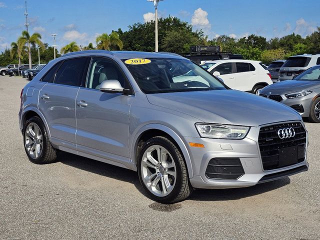 Used 2017 Audi Q3 Premium Plus with VIN WA1JCCFS6HR010765 for sale in Sarasota, FL