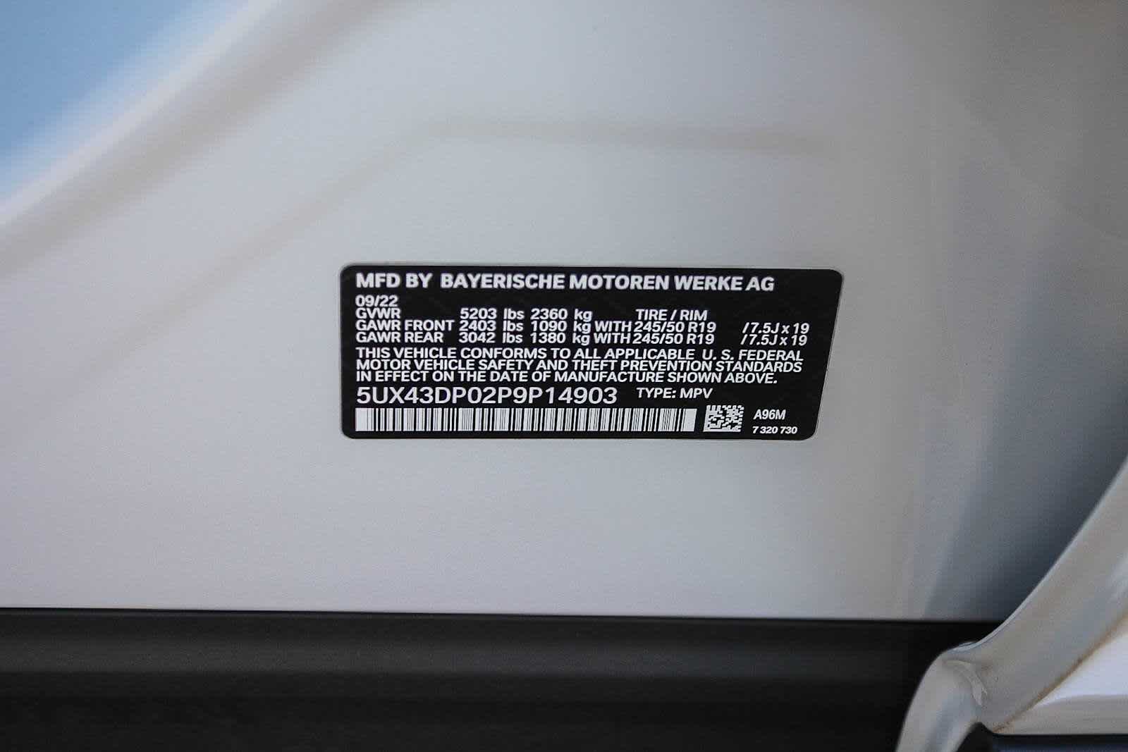 Thumbnail: 2023 BMW X3 - 38