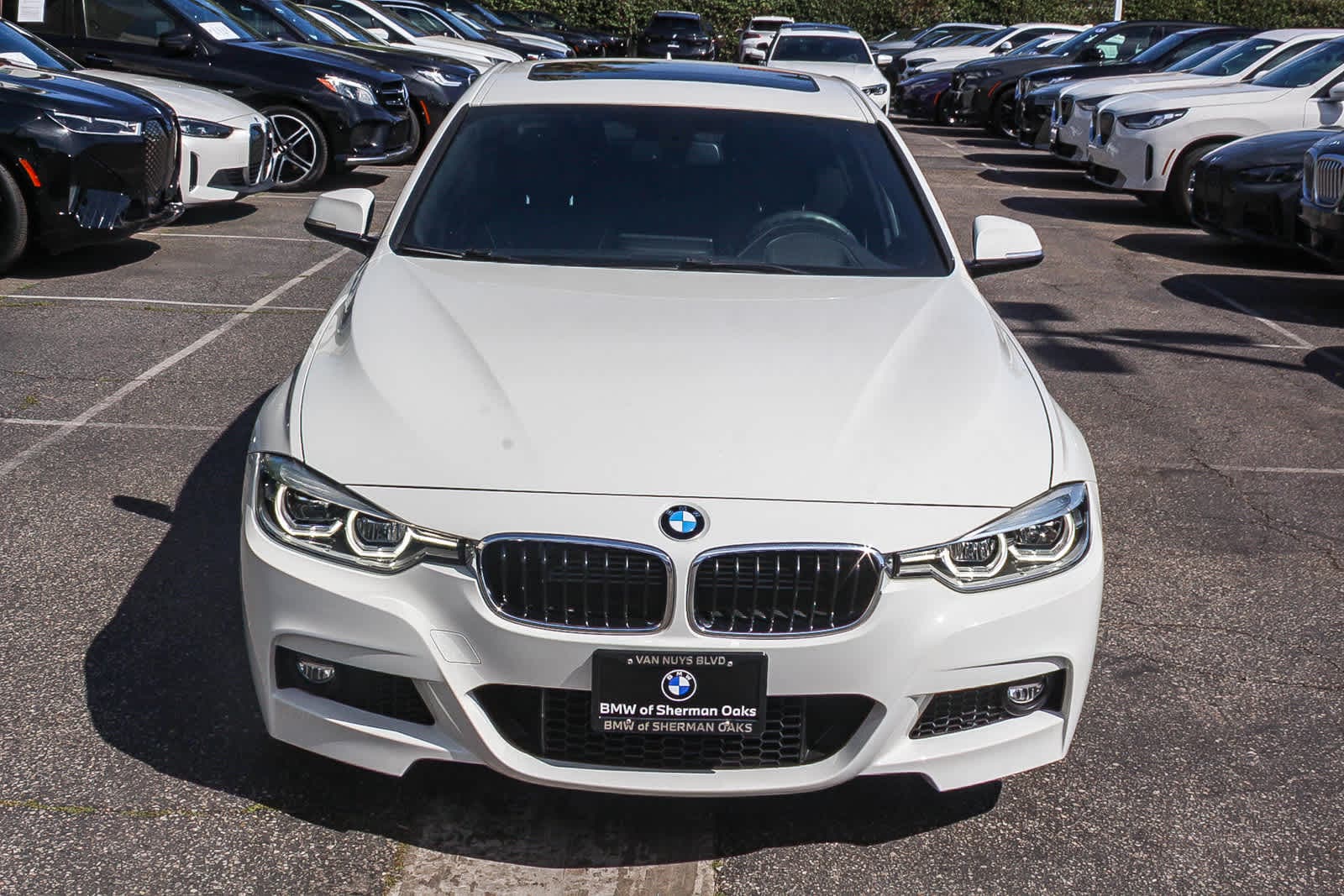Used 2018 BMW 3 Series 330e with VIN WBA8E1C53JA159637 for sale in Los Angeles, CA
