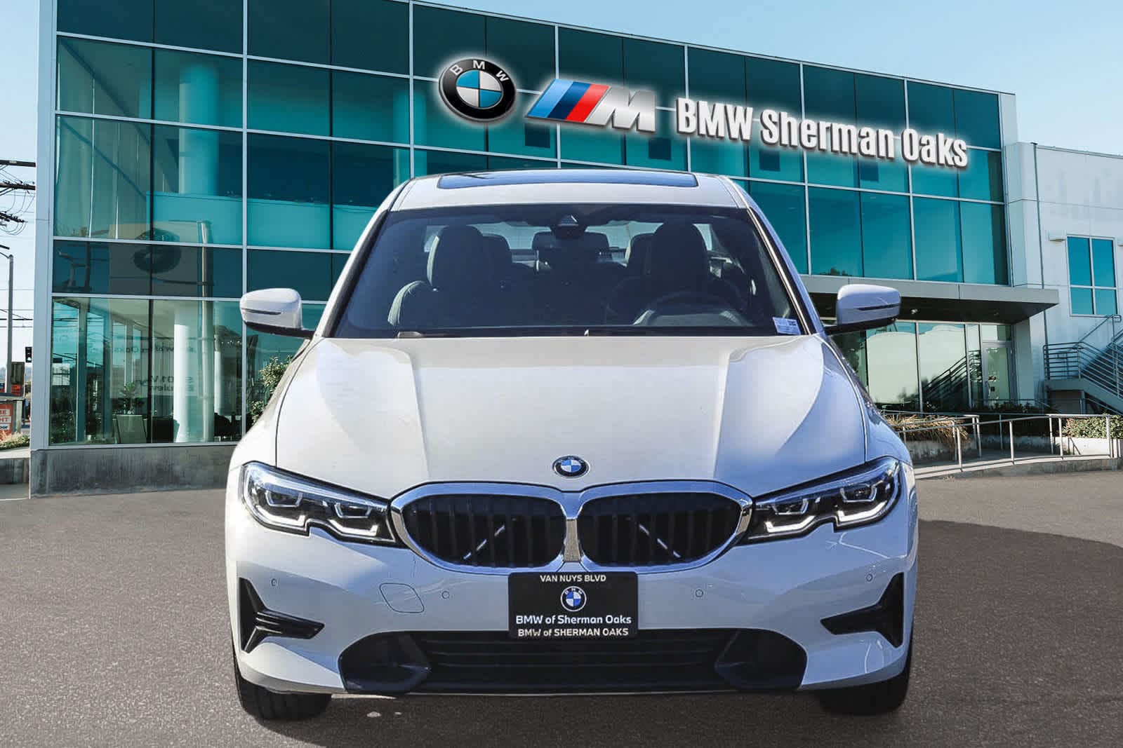 Certified 2022 BMW 3 Series 330i with VIN 3MW5R1J06N8C27655 for sale in Sherman Oaks, CA