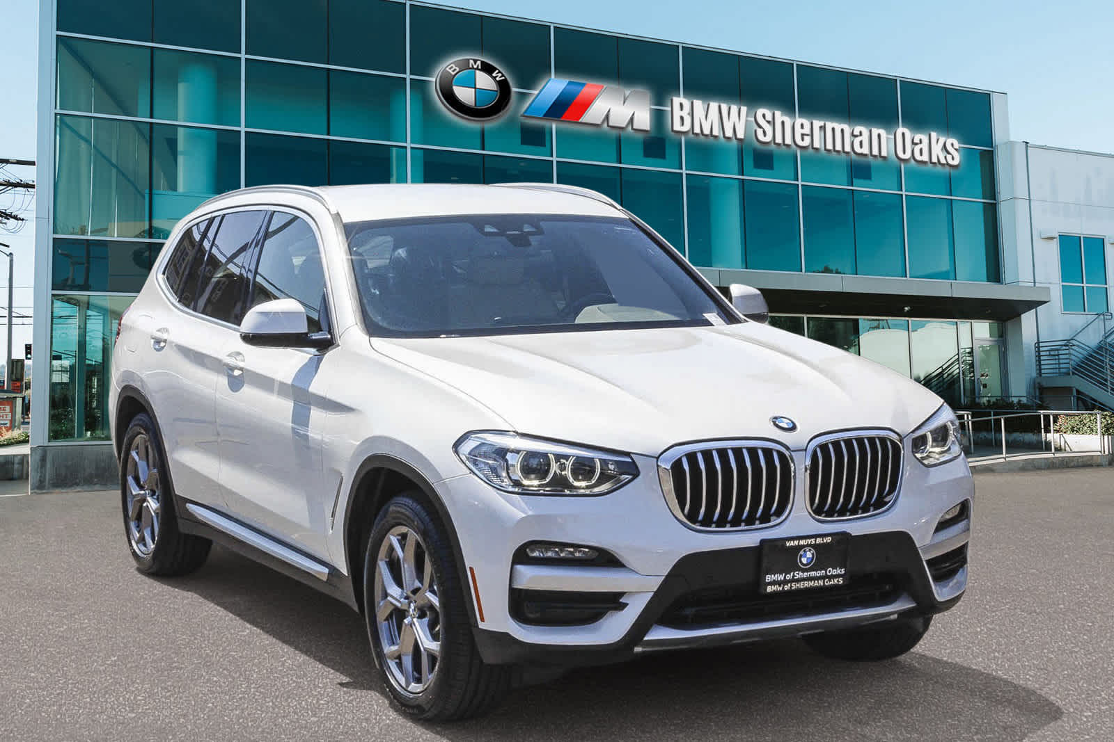 Used 2021 BMW X3 30i with VIN 5UXTY3C09M9G18794 for sale in Sherman Oaks, CA