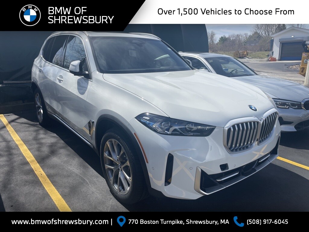 2025 BMW X5 xDrive40i For Sale or Lease in Shrewsbury MA Stock