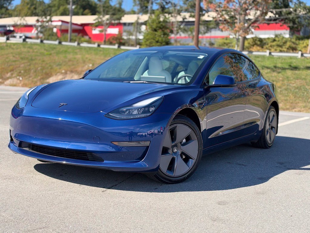 Used 2023 Tesla Model 3 Base with VIN 5YJ3E1EA3PF481671 for sale in Shrewsbury, MA