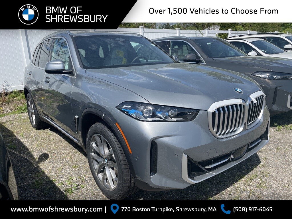2025 BMW X5 xDrive40i For Sale or Lease in Shrewsbury MA Stock