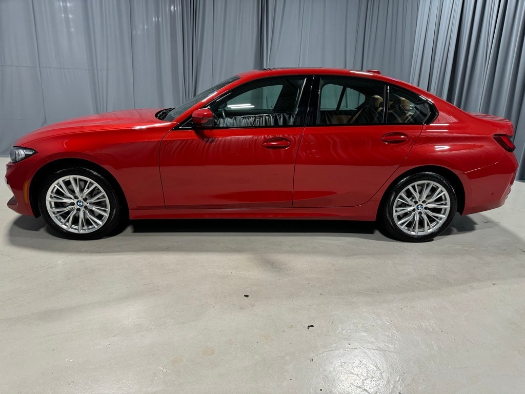 Certified 2023 BMW 3 Series 330i with VIN 3MW89FF03P8D24320 for sale in Shrewsbury, MA