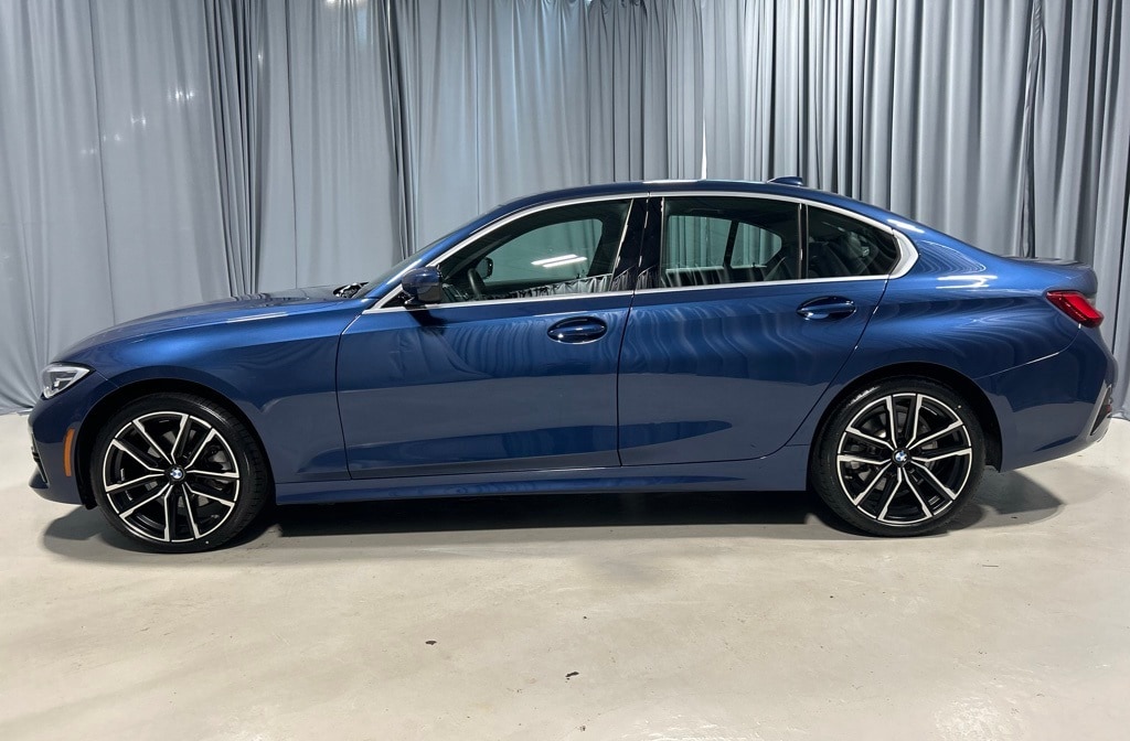 Certified 2022 BMW 3 Series 330i with VIN 3MW5R7J0XN8C65828 for sale in Shrewsbury, MA