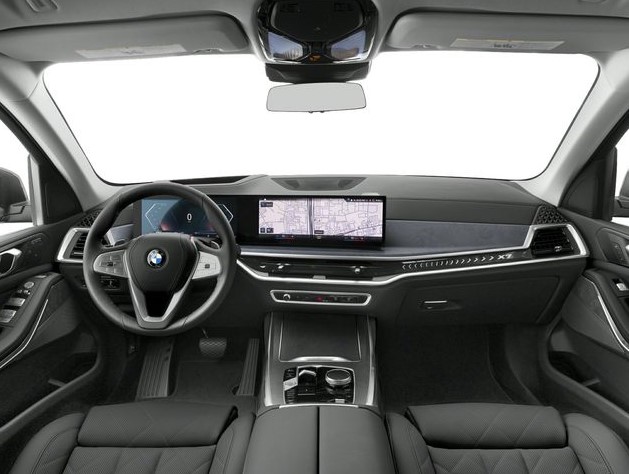 BMW X7 interior and technology