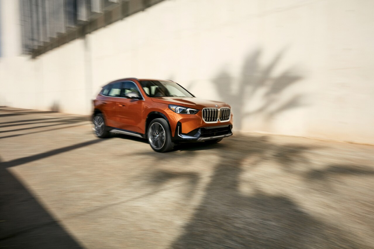 BMW X1 on the road