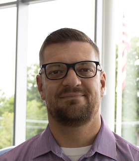 Staff member James Gibbons from 39e792b82bbc
