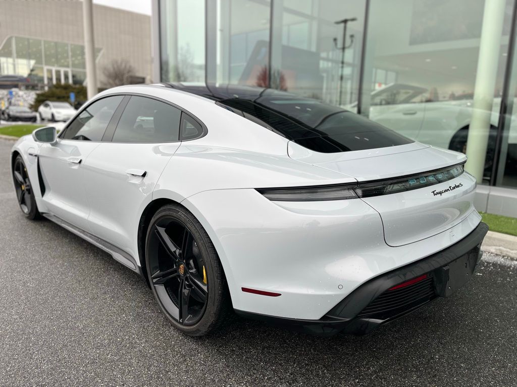 Used 2021 Porsche Taycan Turbo S with VIN WP0AC2Y11MSA62850 for sale in Shrewsbury, MA