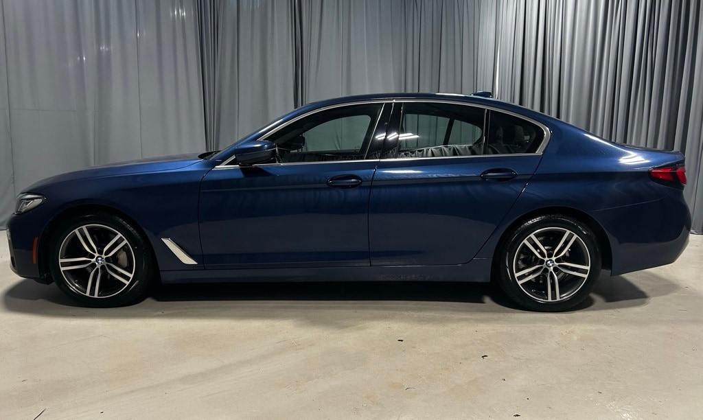 Used 2021 BMW 5 Series 530i with VIN WBA13BJ0XMWX19780 for sale in Shrewsbury, MA