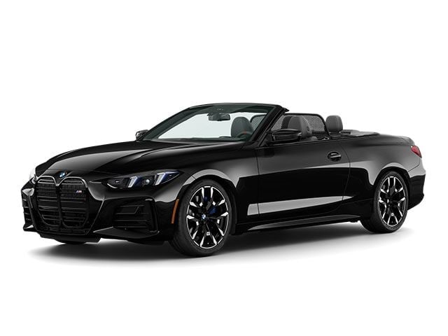 Black Sapphire Metallic 2026 BMW 4 Series Convertible All-Wheel Drive 8-Speed Automatic