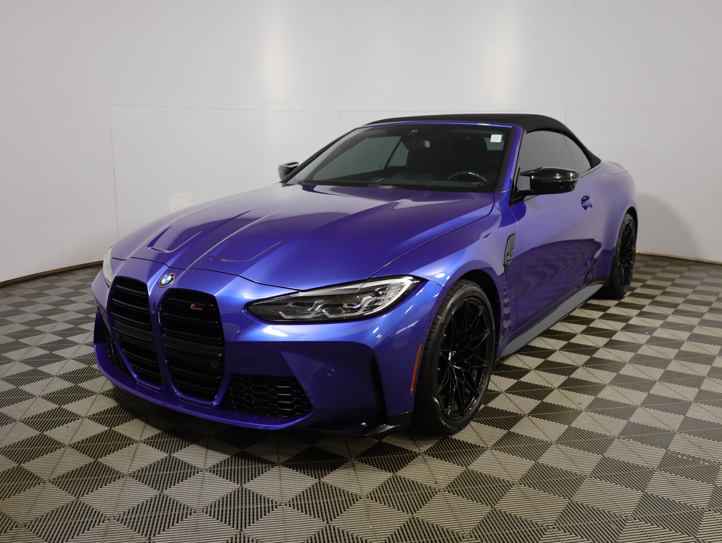 Portimao Blue Metallic 2024 BMW M4 Convertible All-Wheel Drive 8-Speed Automatic