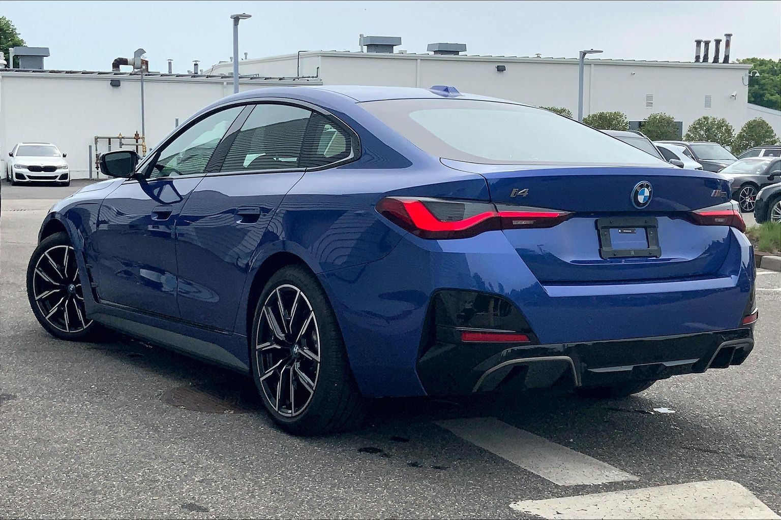 Used 2024 BMW i4 M50 with VIN WBY33AW09RFS62450 for sale in Southampton, NY