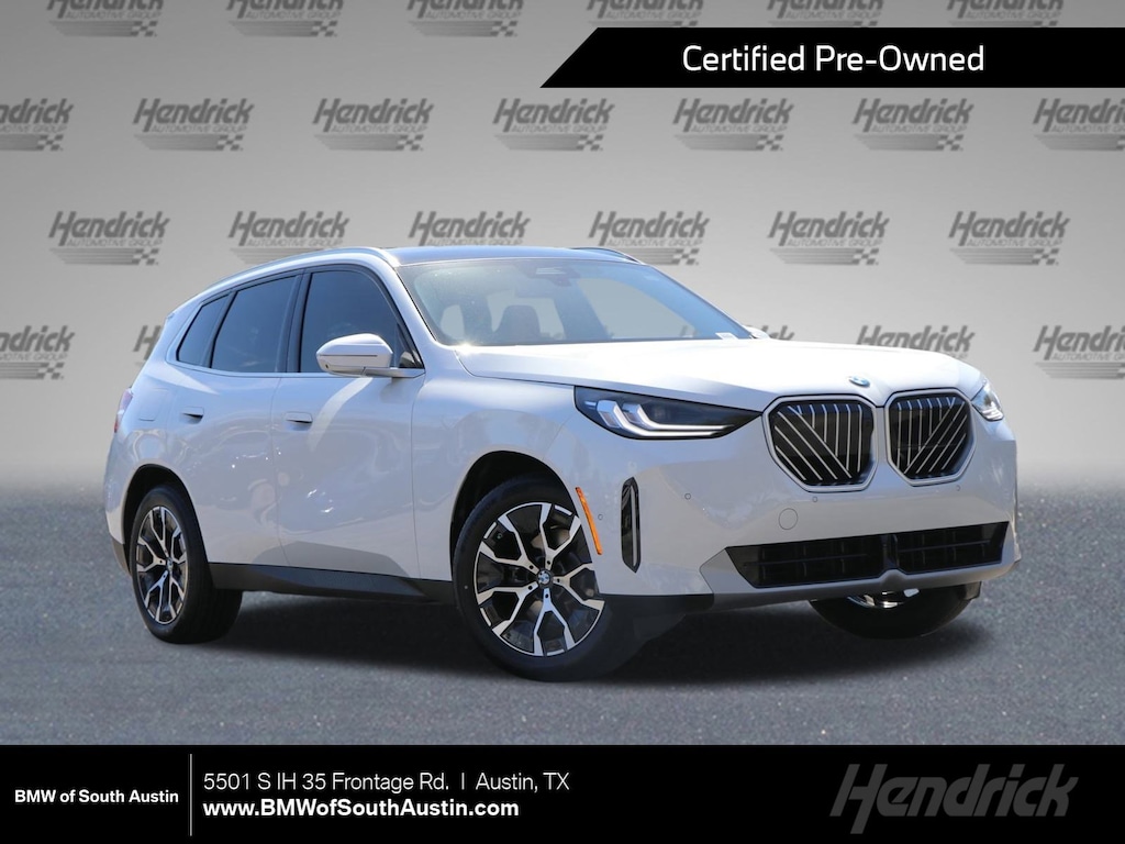 Certified 2025 BMW X3 30 xDrive SUV