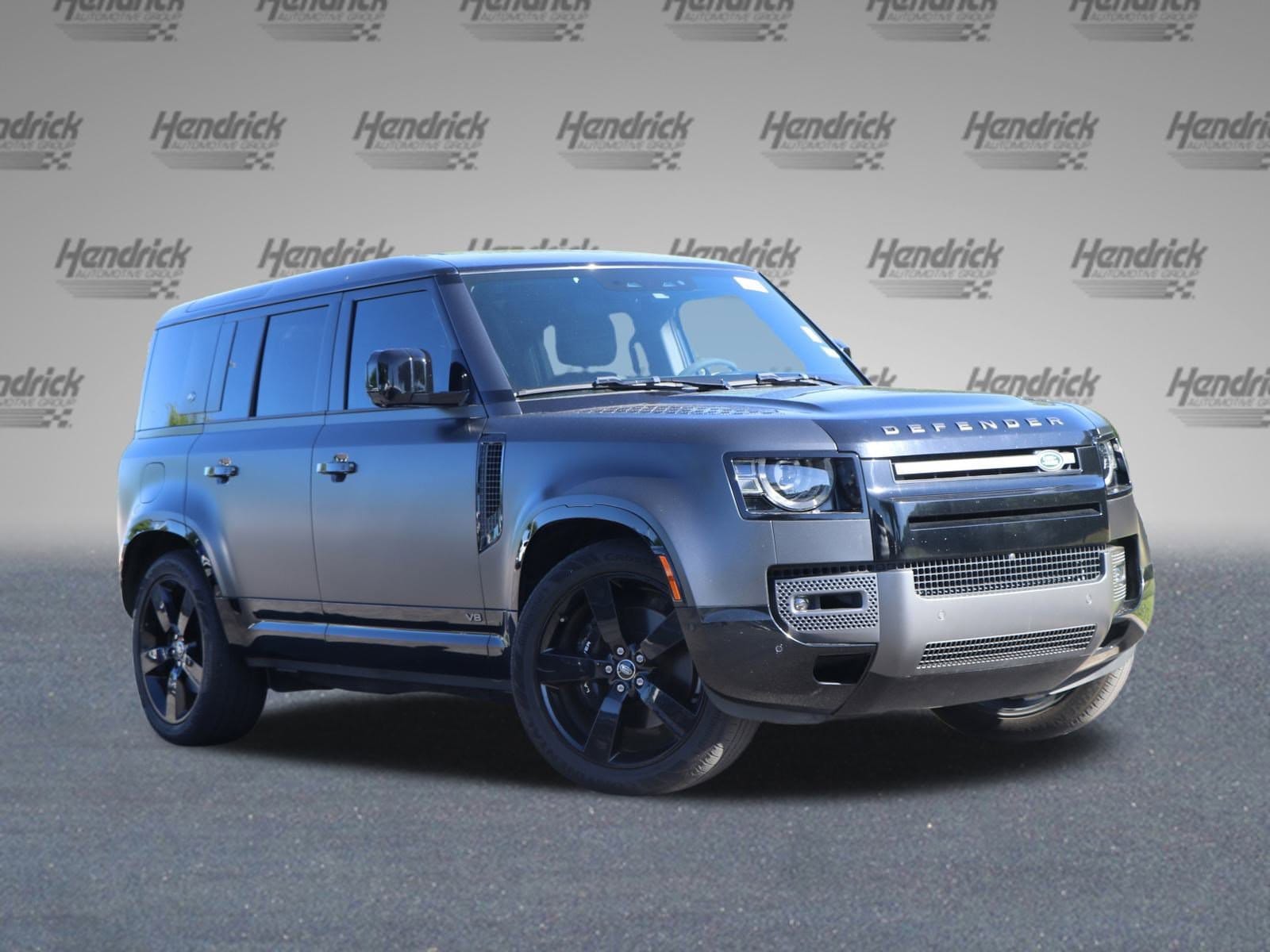Used 2023 Land Rover Defender Carpathian Edition with VIN SALEWEEE9P2122062 for sale in Austin, TX