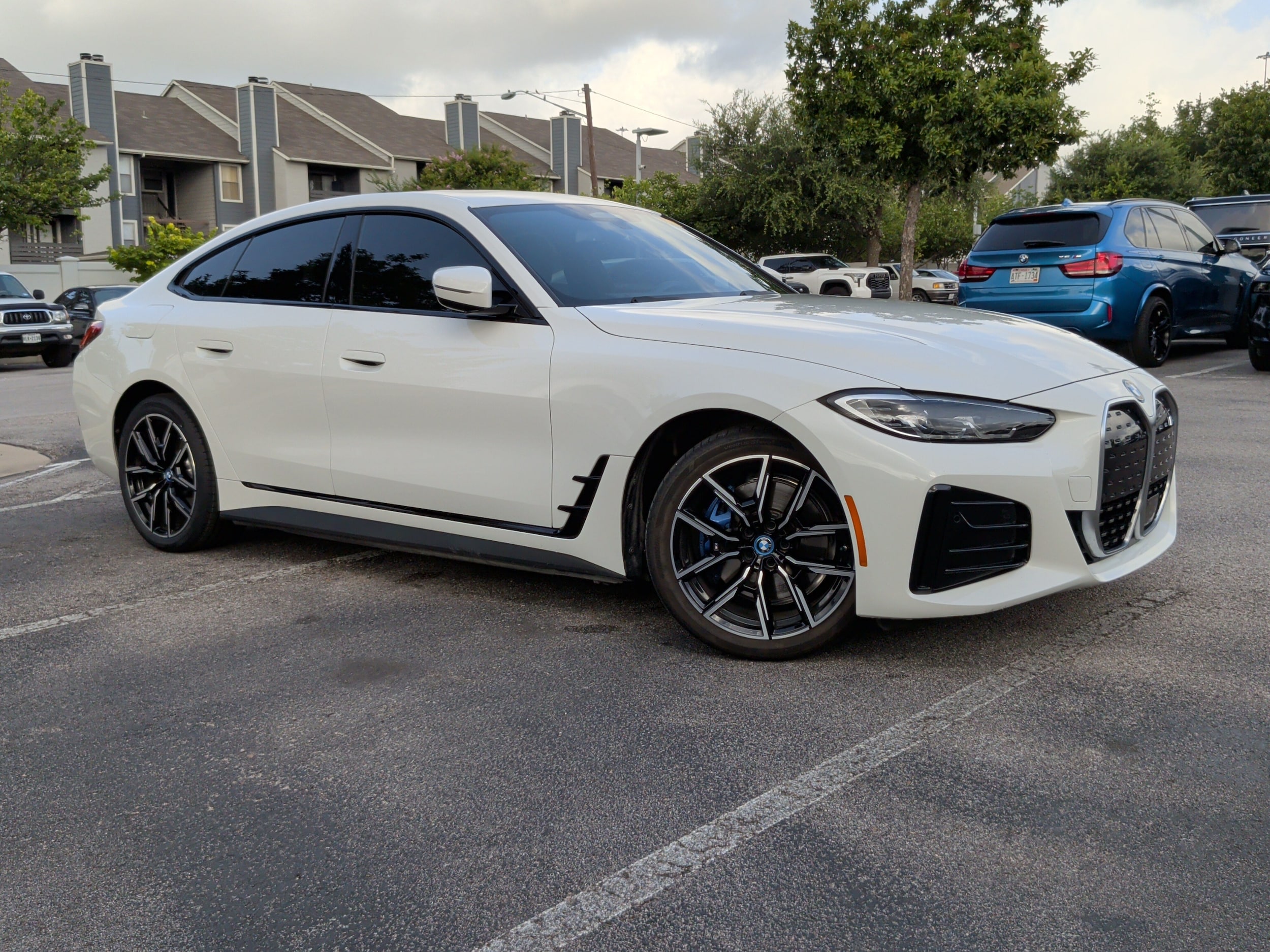 Certified 2023 BMW i4 40 with VIN WBY73AW01PFP32985 for sale in Austin, TX